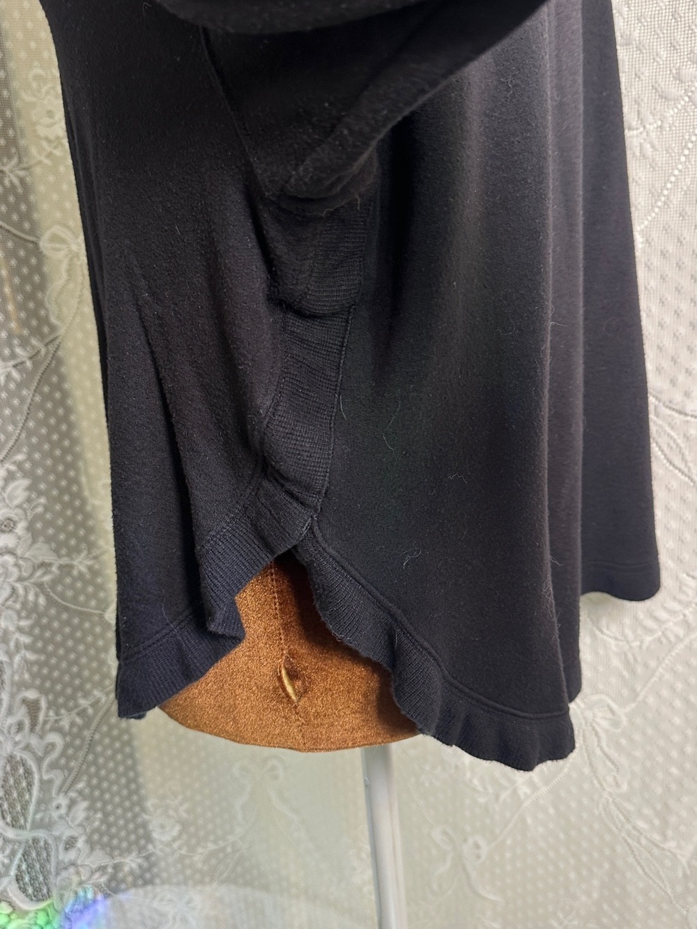 JoyLab Black Crewneck Long-Sleeve Sweatshirt - Picture 4 of 4